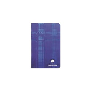 Carnet piqué Clairefontaine - 9 x 14 - 96 pages - 90 gr - 5 x 5