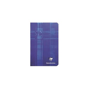 Carnet piqué Clairefontaine - 11 x 17 - 96 pages - 90 gr - Seyes