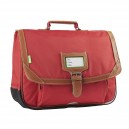 Cartable Tann's - Gibeciere 38 cm - Les unis madrid rouge