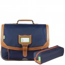 Cartable Tann's - Gibeciere 38 cm - Les unis Oslo Bleu