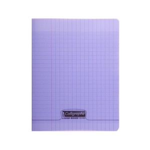 Cahier Calligraphe polypropylene 24 x 32 - 96 pages