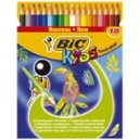 Crayon de couleur CONTE Tropicolors - Etui de 18 assortis