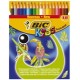 Crayon de couleur CONTE Tropicolors - Etui de 18 assortis