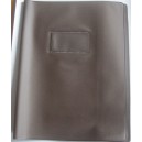 Protege cahier - 17 x 22 cm -  En classe - 22/100 eme - Marron